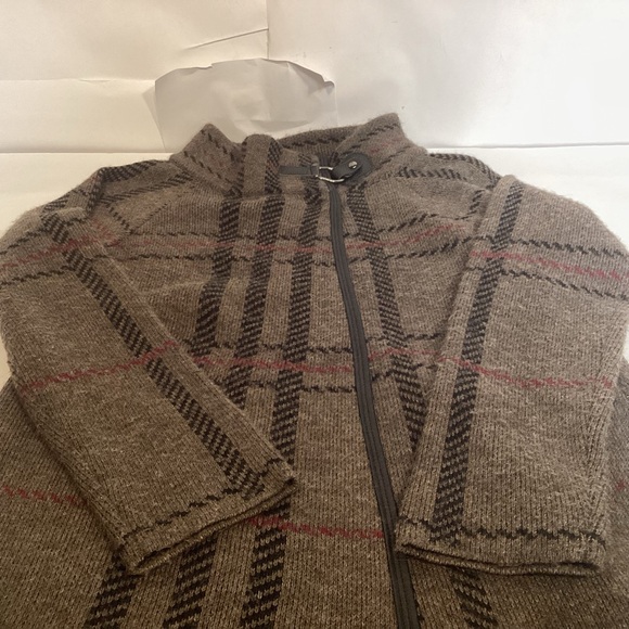 Charlie B Made in Italy Sweater jacket with open bottom Women’s size XL - Picture 4 of 9